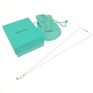 TIFFANY Co Silver Musical Note Necklace